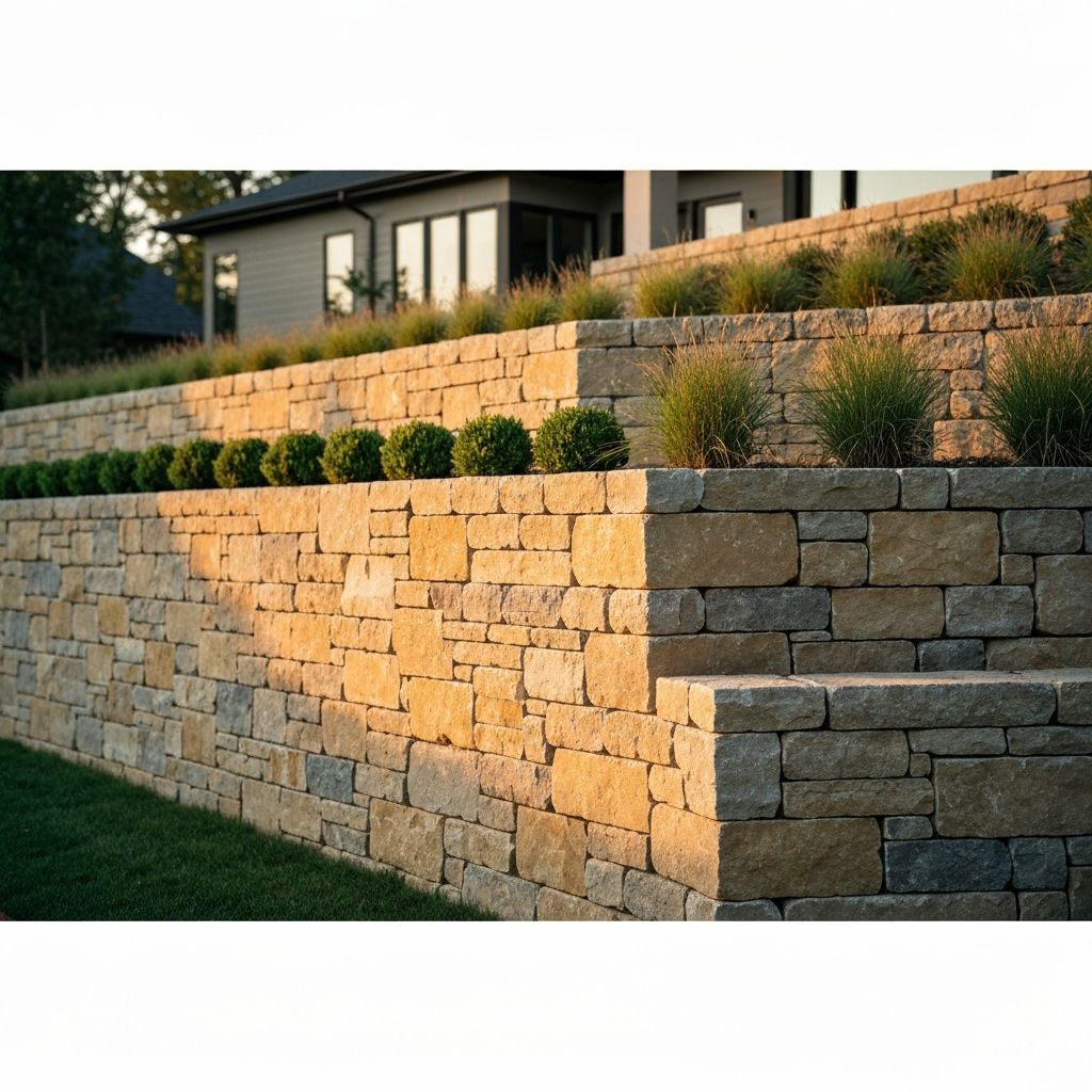 Retaining Walls — Engineered grade changes.